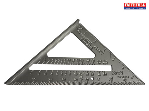 Faithfull - Quick & Easy Aluminium Roofing Square 180mm
