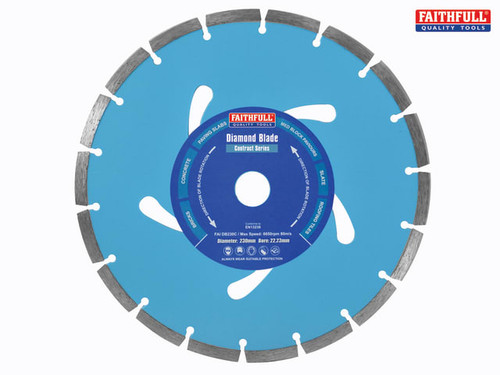 Faithfull - Contract Diamond Blade 230 x 22.2mm