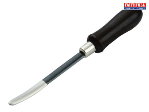 Faithfull - Engineer's Hand Scraper 200mm (8in) Half Round