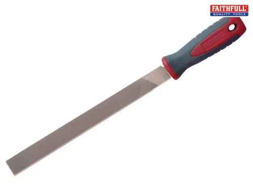 Faithfull - Handled Hand Bastard Cut Engineers File 250mm (10in)