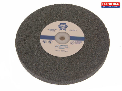 Faithfull - General Purpose Grinding Wheel 200 x 25mm Fine Alox