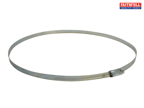 Faithfull - 12.5 Hose Clip - Zinc MSZP 286 - 318mm