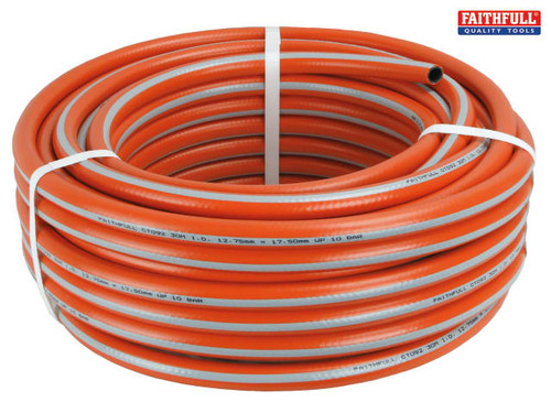 Faithfull - Prestige Heavy-Duty Garden Hose 30m 12.5mm (1/2in) Diameter