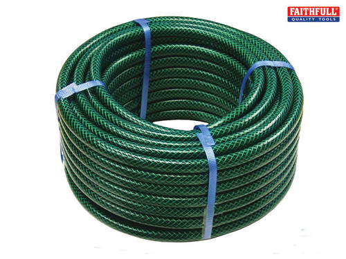 Faithfull - PVC Reinforced Hose 50m 12.5mm (1/2in) Diameter