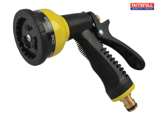 Faithfull - 9 Pattern Garden Spray Gun