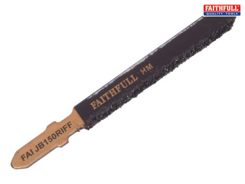 Faithfull - TCT Riff Tile Cutting Jigsaw Blades Pack of 5