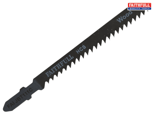 Faithfull - Wood Jigsaw Blades Pack of 5 T111C