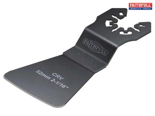 Faithfull - Multi-Functional Tool Flexible CrV Scraper 52mm