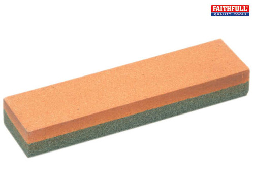 Faithfull - Combination Oilstone Aluminium Oxide 100 x 25 x 12.5mm