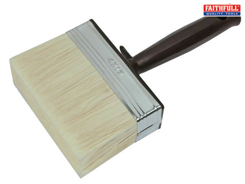 Faithfull - Woodcare Shed & Fence Brush 120mm (4.3/4in)