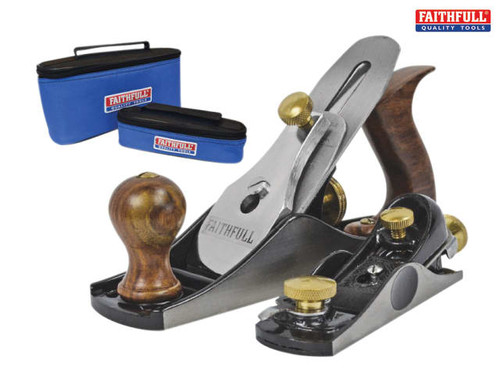 Faithfull - No.4 Plane & No.60.1/2 Plane In Canvas Carry Bags