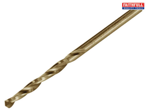 Faithfull - Professional Cobaltl Jobber Drill Bit Pre Packed (2) 2.5mm