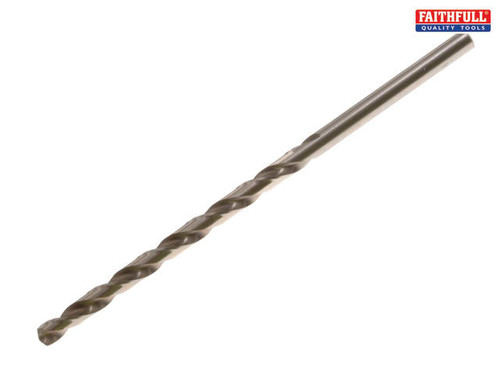 Faithfull - Long Series HSS Jobber Drill Pre Pack (2) 5.00mm OL:132mm WL:87mm