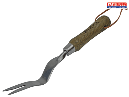 Faithfull - Prestige Stainless Steel Hand Weeder Ash Handle