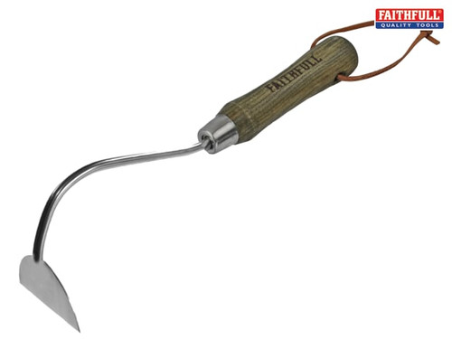 Faithfull - Prestige Stainless Steel Onion Hoe Ash Handle