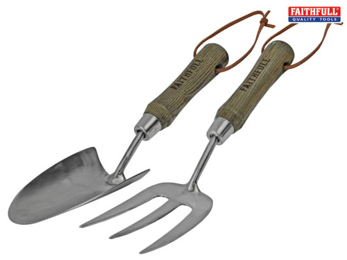 Faithfull - Prestige Stainless Steel Hand Tool Set 2 Piece Display Box