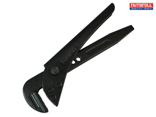 Faithfull - Lever Action Pipe Wrench 300mm (12in) Capacity 60mm