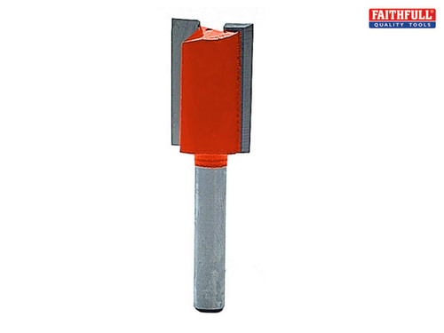 Faithfull - Router Bit TCT Two Flute 19.0mm x 25mm 1/4in Shank