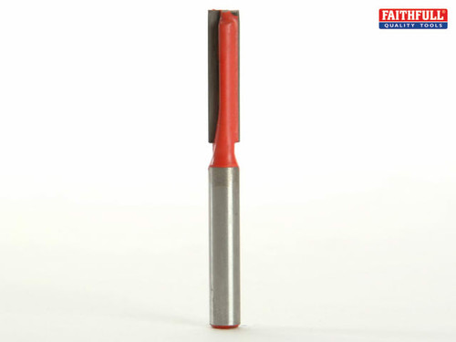 Faithfull - Router Bit TCT Two Flute 6.3mm x 25mm 1/4in Shank