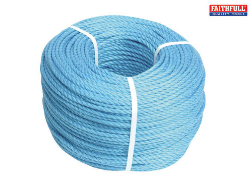 Faithfull - Blue Poly Rope 8mm x 30m