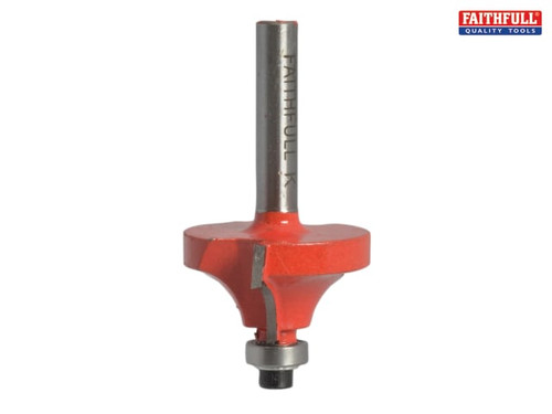 Faithfull - Router Bit TCT Ovolo 16.5mm 1/4in Shank