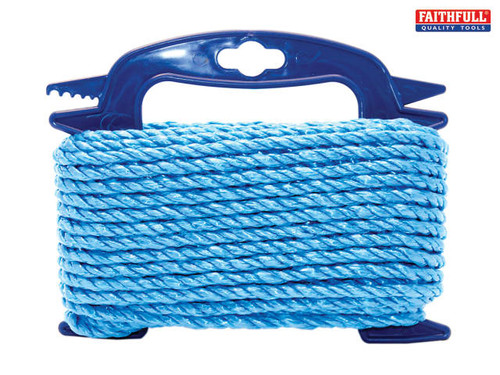 Faithfull - Blue Poly Rope 6mm x 20m