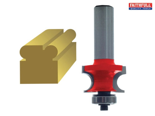 Faithfull - Router Bit TCT 3.2mm Corner Bead 1/4in Shank