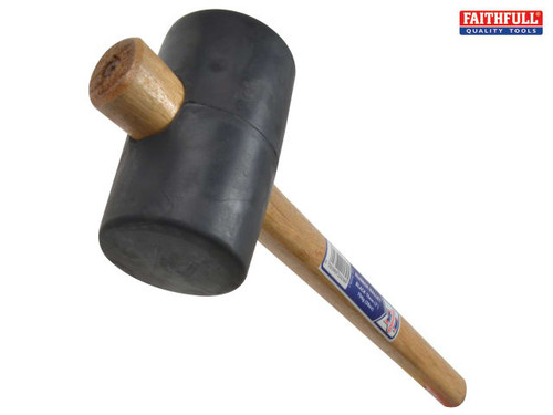 Faithfull - Rubber Mallet - Black 794g (28oz)
