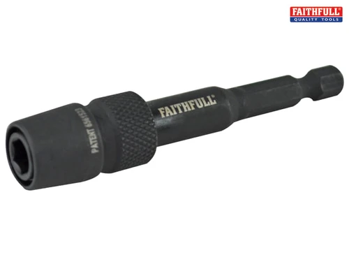 Faithfull - Universal Bit Holder Impact Rated 75mm
