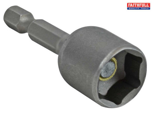Faithfull - Magnetic Hex Nut Driver 1/4in Hex 13.0mm