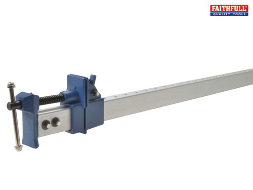 Faithfull - Aluminium Quick-Action Sash Clamp - 1100mm (44in) Capacity