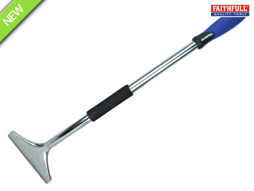 Faithfull - Soft Grip 6in Long Handled Heavy-Duty Scraper