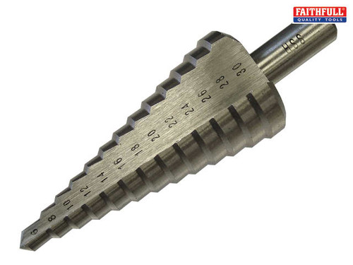 Faithfull - HSS Step Drill Bit 6-30mm