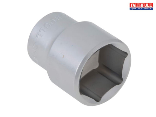 Faithfull - Hexagon Socket 1/2in Drive 24mm