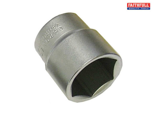 Faithfull - Hexagon Socket 1/2in Drive 25mm