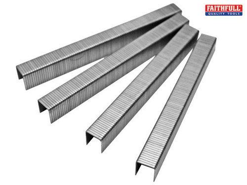 Faithfull - Staples Size 4 - 12mm Pack 1250