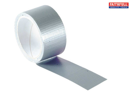 Faithfull - Power Stik Waterproof Tape 50mm x 10m Silver