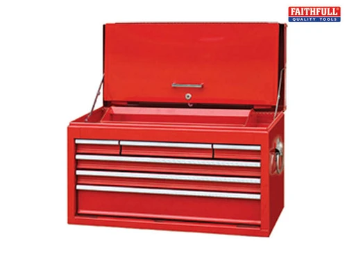 Faithfull - Toolbox  Top Chest Cabinet 6 Drawer
