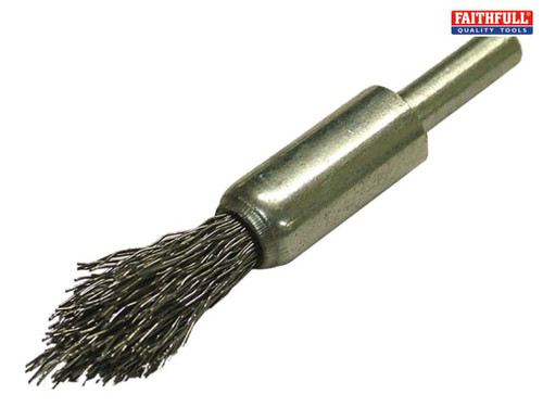 Faithfull - Wire End Brush 12mm Pointed End