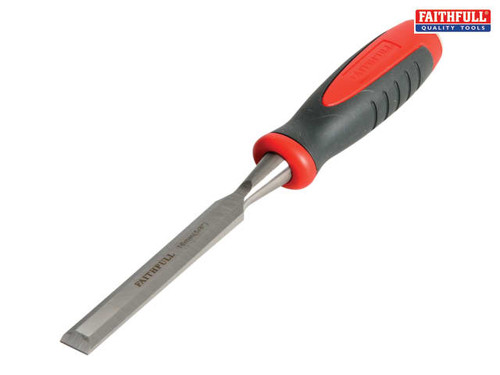 Faithfull - Bevel Edge Chisel Red Soft-Grip 16mm (5/8in)