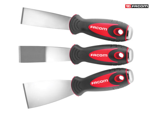 Facom - Stainless Steel Scrapers Set of 3