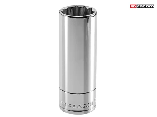 Facom - Bi-Hexagon Deep Socket 3/8in Drive 13mm