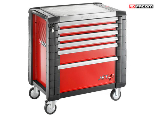 Facom - Jet.6M4 Roller Cabinet 6 Drawer Red