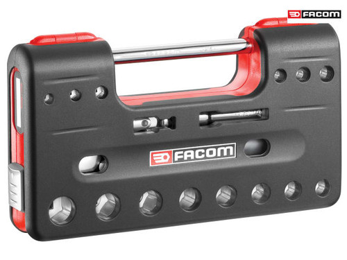 Facom - Square Drive 6pt Detection Box Socket Set