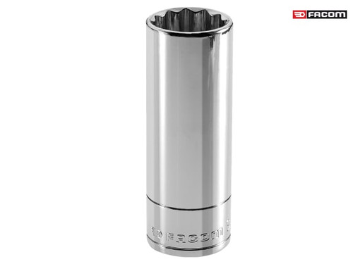 Facom - Bi-Hexagon Deep Socket 1/2in Drive 13mm