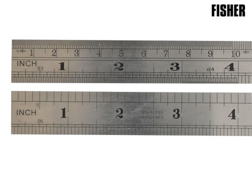 Fisher - F124MEe Steel Rule 600mm / 24in