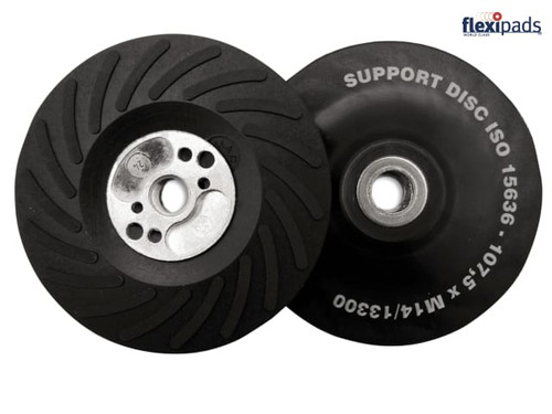Flexipads World Class - Angle Grinder Turbo Pad ISO Hard 125mm (5in) M14