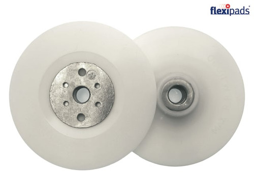 Flexipads World Class - Angle Grinder Pad White 125mm (5in) M14