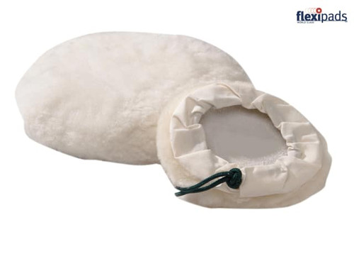 Flexipads World Class - Tie-On Lambswool Bonnet 225mm (9in)