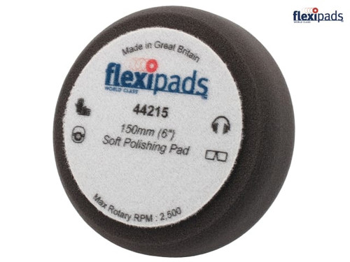 Flexipads World Class - Black Polishing Foam 150mm x 50mm GRIP®
